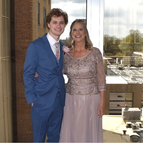 Mother of the Bride or Groom Dress - Formal Dress - Size Large 12 - Picture 3 of 5